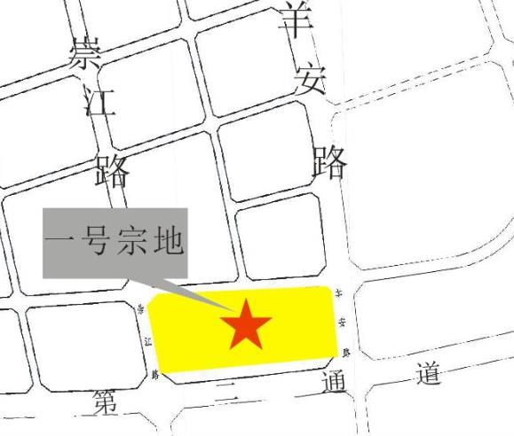 208万元/亩 二号宗地:简阳市简州新城龙腾大道以东,涟江大道以南,规划