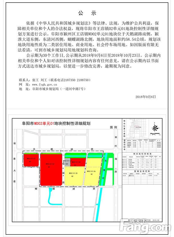 阜阳市颍州区王店镇wd02单元01地块