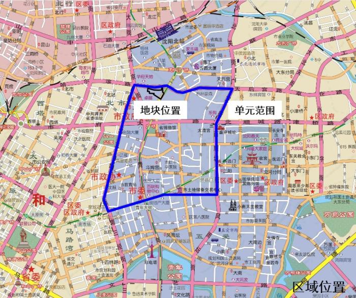 沈阳四环内320个中小学分布地图与学区划分!请查收!