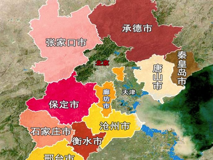 用两张地图就能看懂了.北三县是哪儿?